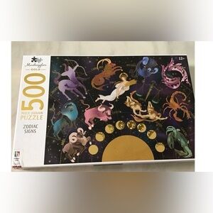 New never opened Zodiac signs puzzle